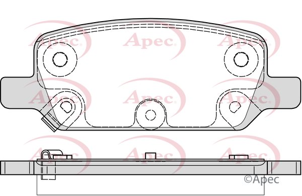 APEC braking PAD2410
