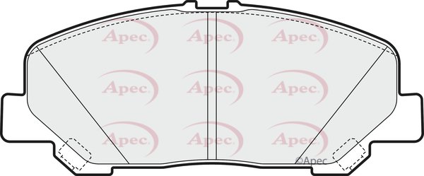 APEC braking PAD1580