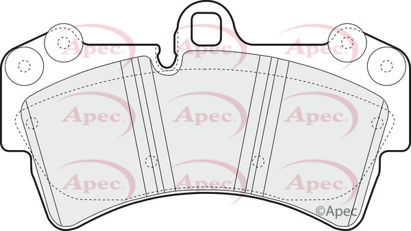 APEC braking PAD1317