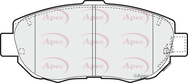 APEC braking PAD1096