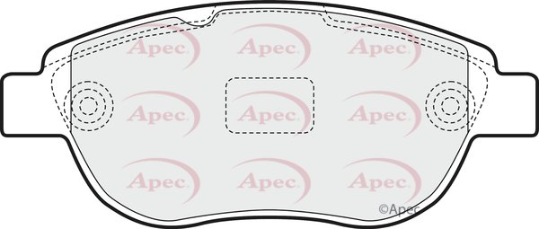 APEC braking PAD1450