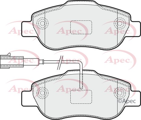 APEC braking PAD1612