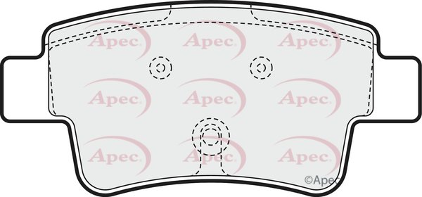 APEC braking PAD1559