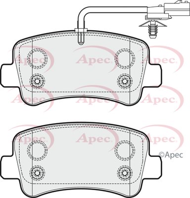 APEC braking PAD1781