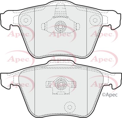 APEC braking PAD1335