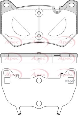 APEC braking PAD2438