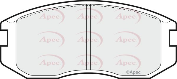 APEC braking PAD722