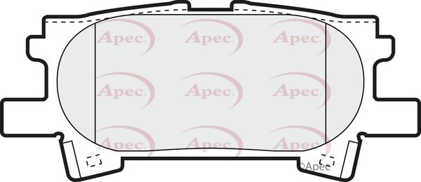 APEC braking PAD1345