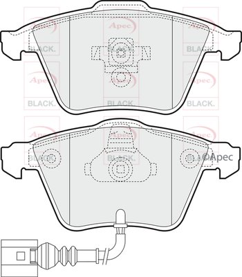 APEC braking PAD1452B