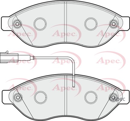 APEC braking PAD1858