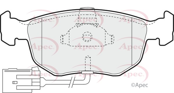 APEC braking PAD877