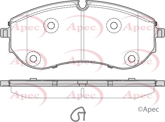 APEC braking PAD2388