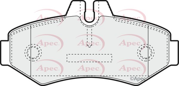 APEC braking PAD1104