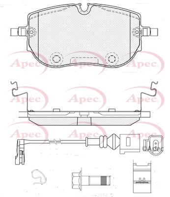 APEC braking PAD2494