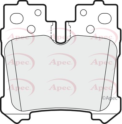 APEC braking PAD1623