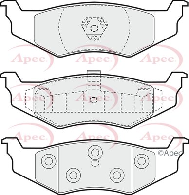 APEC braking PAD1003