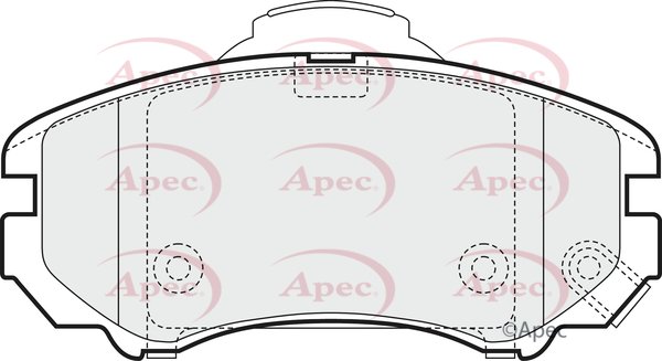 APEC braking PAD1451