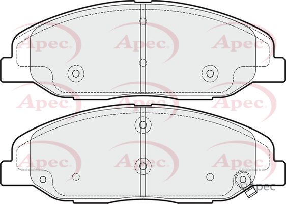 APEC braking PAD1633