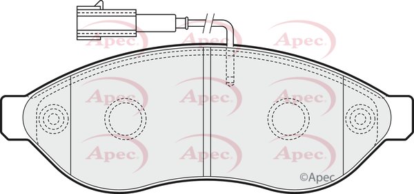 APEC braking PAD1567