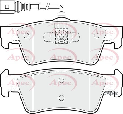 APEC braking PAD1484