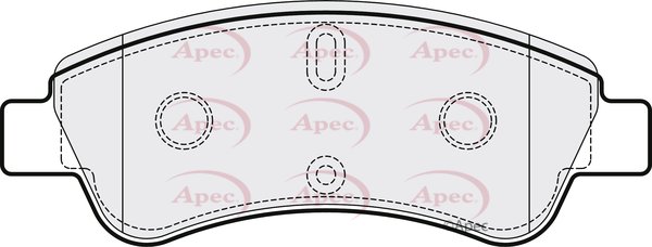 APEC braking PAD1198