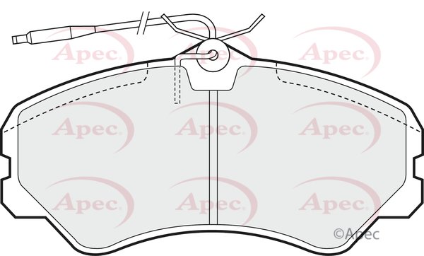 APEC braking PAD636