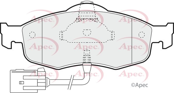 APEC braking PAD802