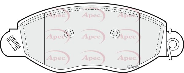 APEC braking PAD1183