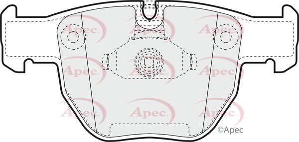APEC braking PAD1325