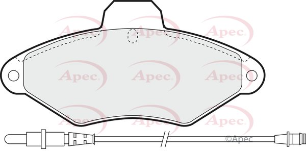 APEC braking PAD803