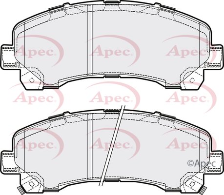 APEC braking PAD1736