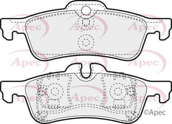 APEC braking PAD1328