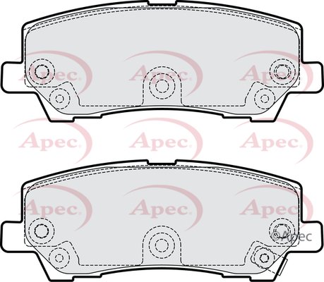 APEC braking PAD2282