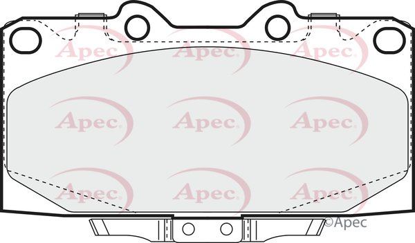 APEC braking PAD1304 APEC braking PAD1304