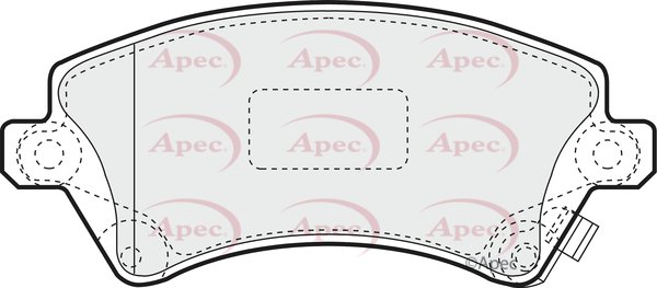 APEC braking PAD1223