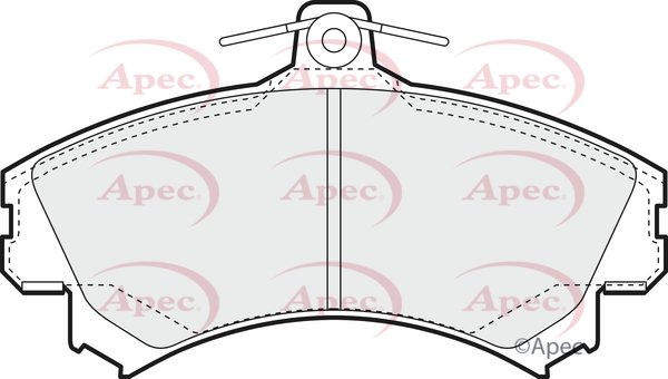 APEC braking PAD1366