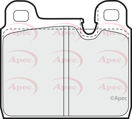 APEC braking PAD622