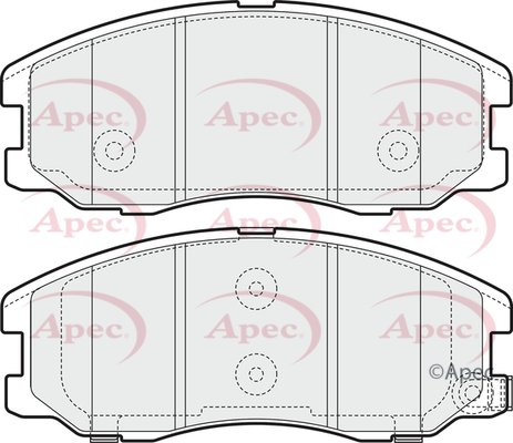 APEC braking PAD1574