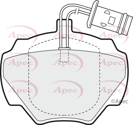 APEC braking PAD582