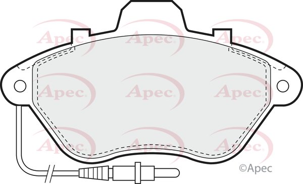 APEC braking PAD654 APEC braking PAD654
