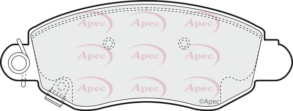 APEC braking PAD1167