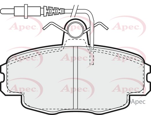 APEC braking PAD710