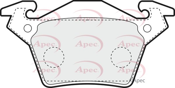 APEC braking PAD1077