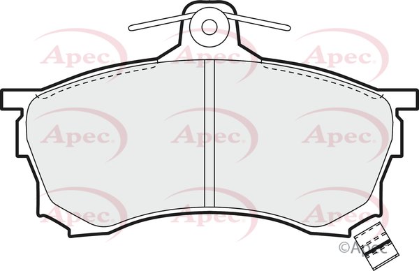 APEC braking PAD879