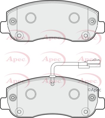 APEC braking PAD1797