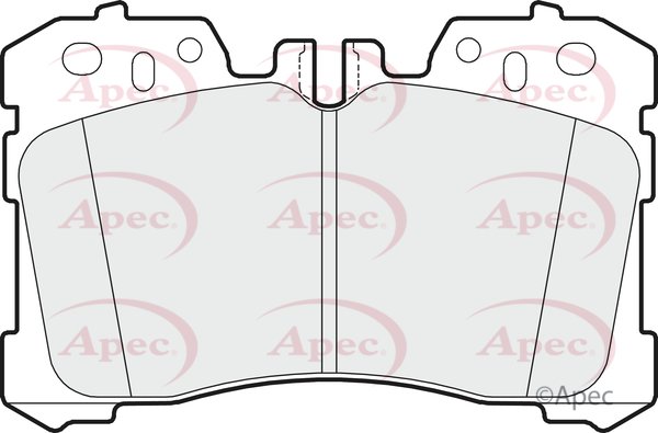 APEC braking PAD1622