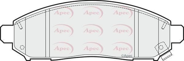 APEC braking PAD1490