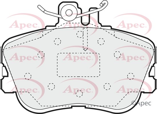 APEC braking PAD805