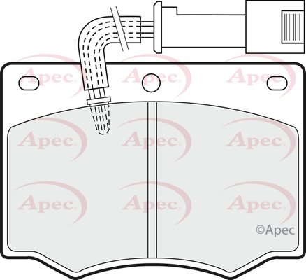 APEC braking PAD529 APEC braking PAD529