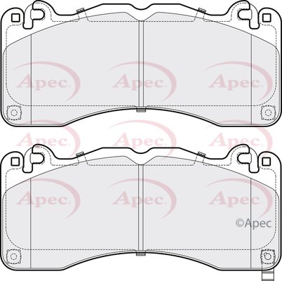 APEC braking PAD2221